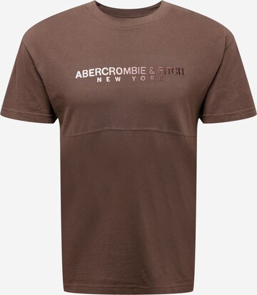 ruda Abercrombie & Fitch Marškinėliai: priekis