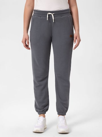 Cool Hill Tapered Trousers in Grey: front