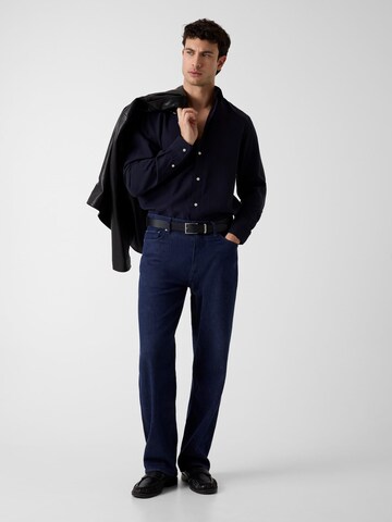 GUESS Regular fit Button Up Shirt in Blue