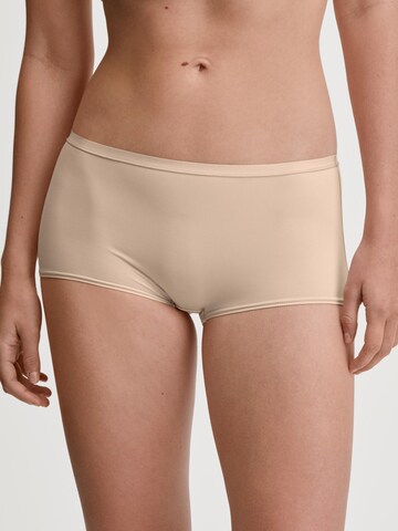 CALIDA Boyshorts 'Sleek Skin' in Beige: front