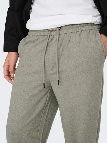 Only & Sons Loose fit Pants 'ONSMark' in Grey