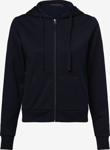 Franco Callegari Zip-Up Hoodie in Blue: front