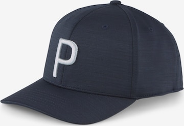 Cappello da baseball di PUMA in blu: frontale