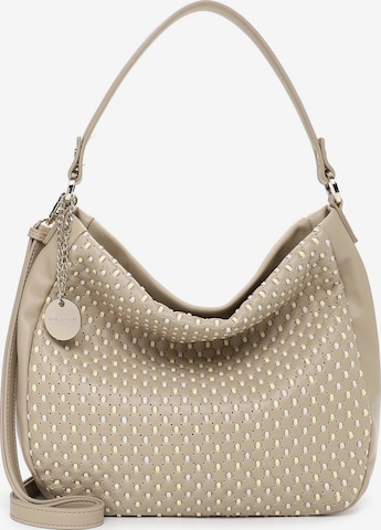Borsa a sacco ' E&N Josefin ' di Emily & Noah in beige: frontale