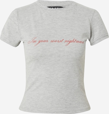 pilka Motel Marškinėliai 'SUTIN': priekis