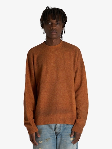 Pullover di AMISH in marrone: frontale