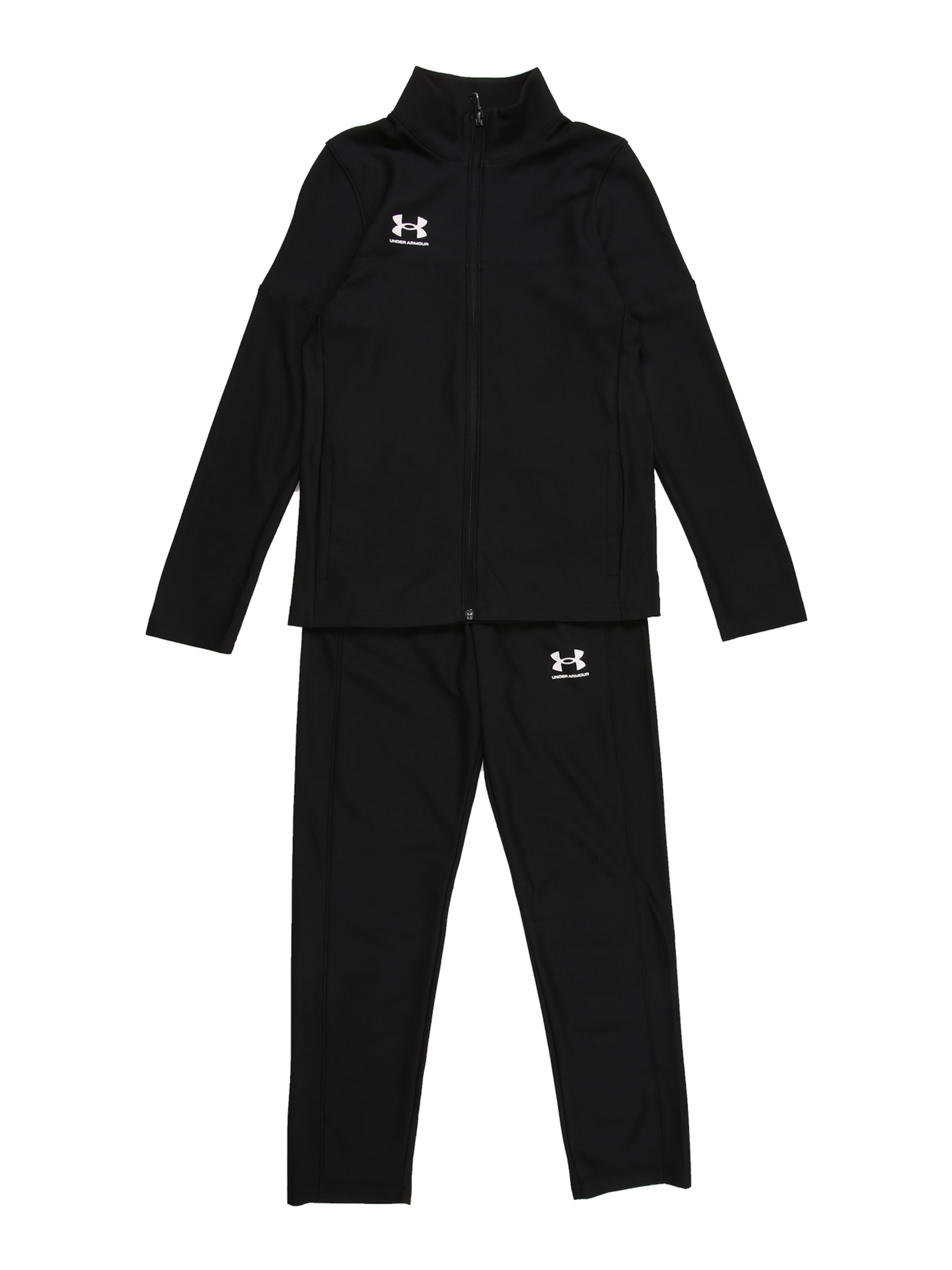 UNDER ARMOUR Trainingsanzug in Schwarz: Vorderseite