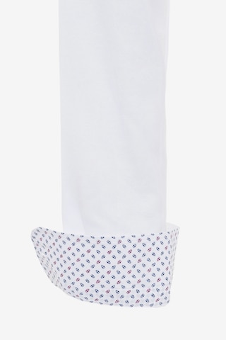 DENIM CULTURE Regular Fit Hemd 'RUBEN' in Weiß