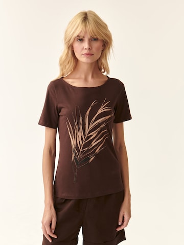 T-shirt 'Mikajana' TATUUM en marron