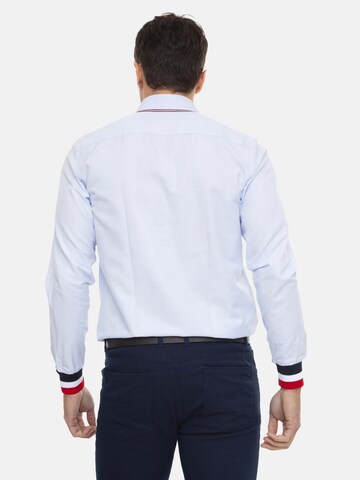 Coupe regular Chemise 'Toan' Sir Raymond Tailor en bleu