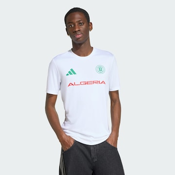Maillot 'FIFA Fussball-Weltmeisterschaft 2026 Algerien' ADIDAS PERFORMANCE en blanc : devant