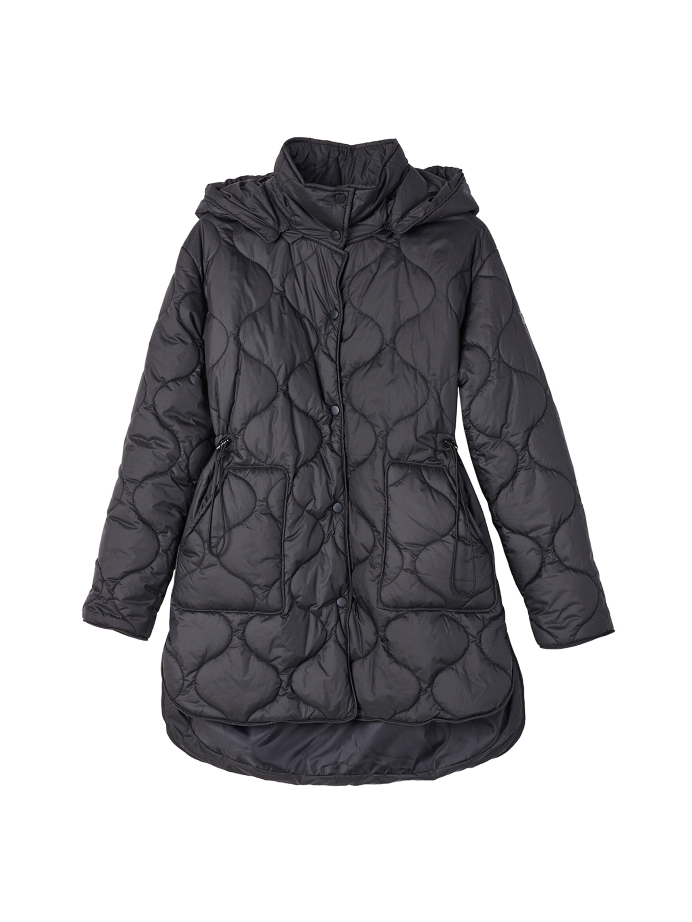 Veste d’hiver 'Plumy' Camomilla Italia en noir : devant