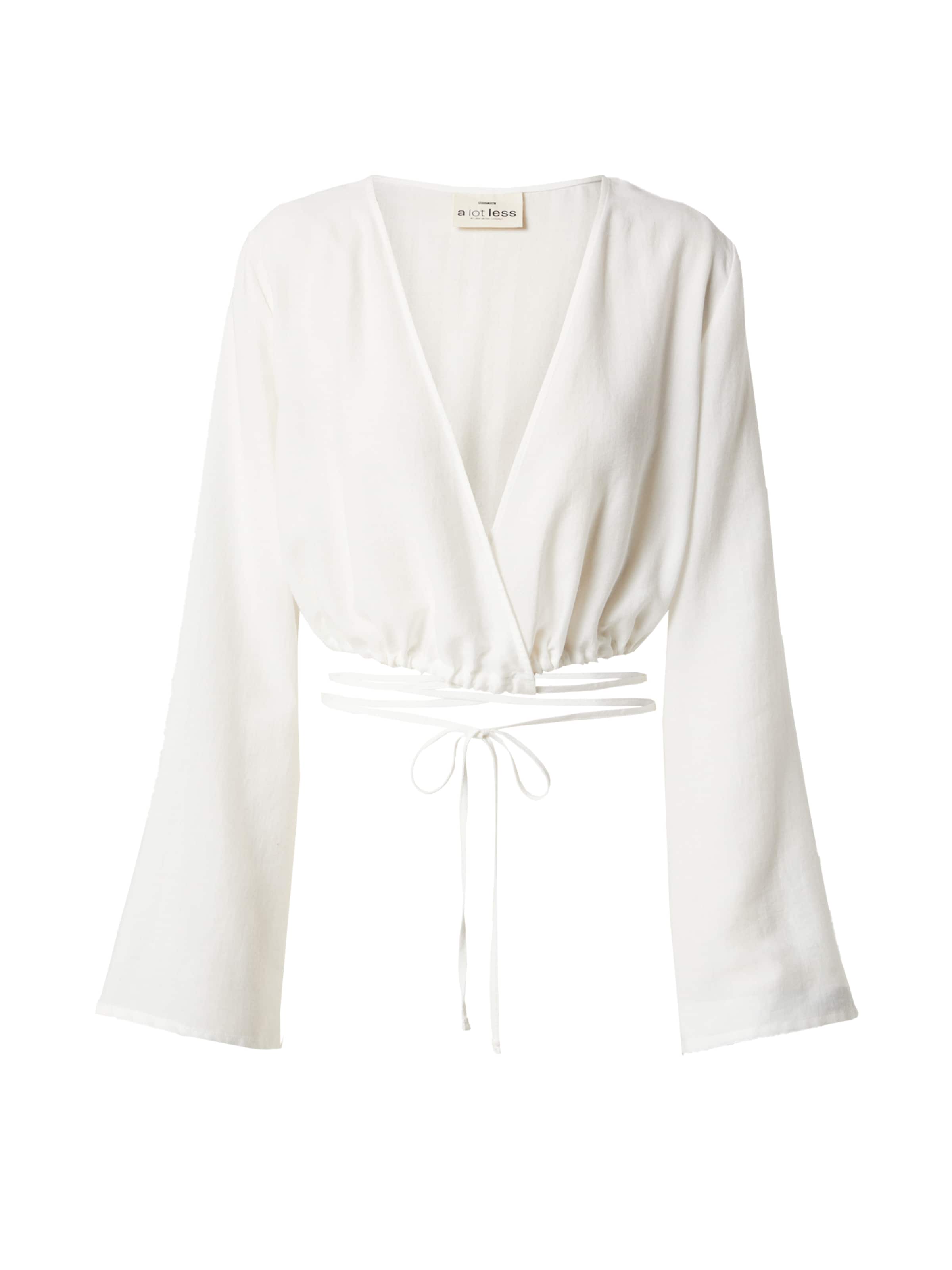 A LOT LESS Blúzka 'Thamara' - Biela: predná strana