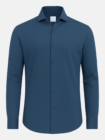 Camicia business 'No. 19' di Vercate in blu: frontale