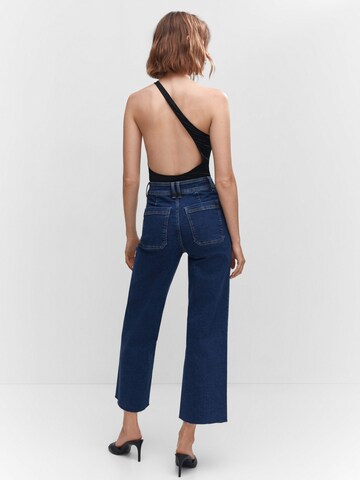 MANGO Wide leg Jeans 'CATHERIN' i blå