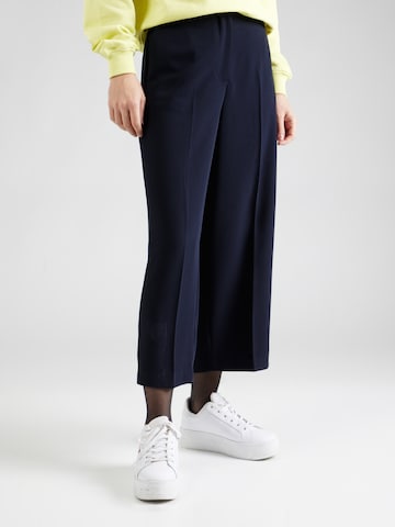 Wide leg Pantaloni con piega frontale di TOMMY HILFIGER in blu: frontale