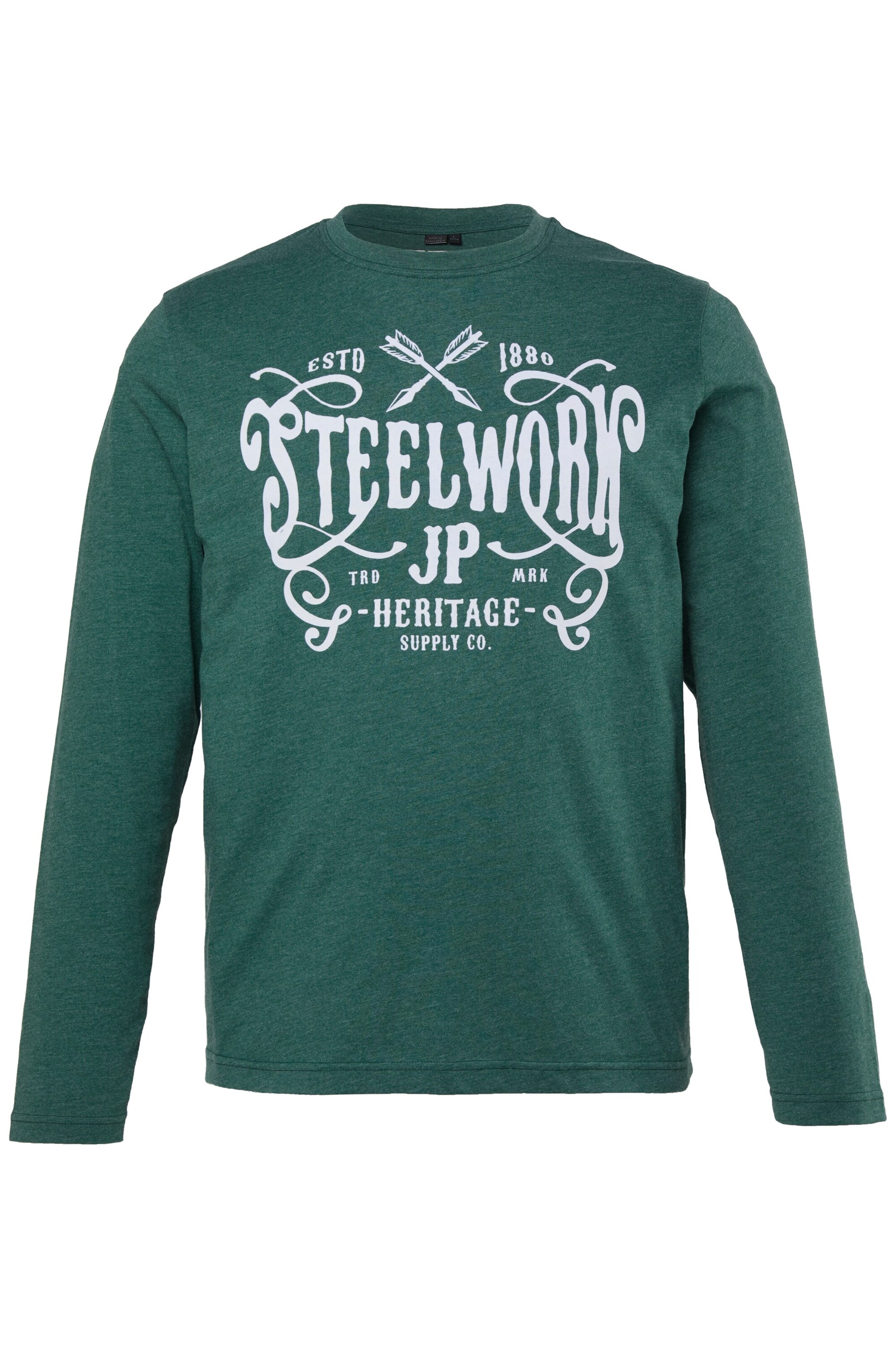 JP1880 Shirt in Grün: Vorderseite