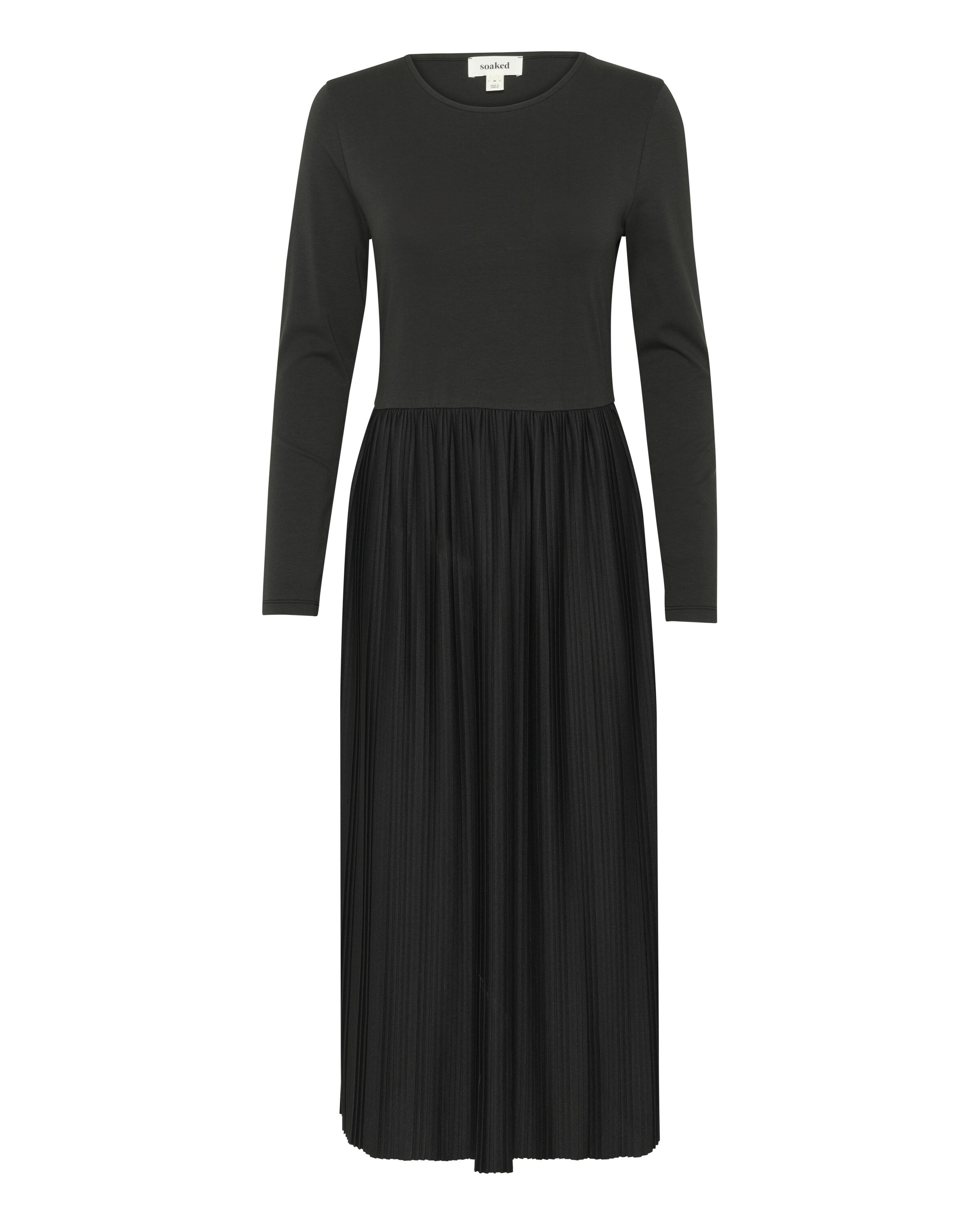 SOAKED IN LUXURY Kjole 'Simone' i sort: forside