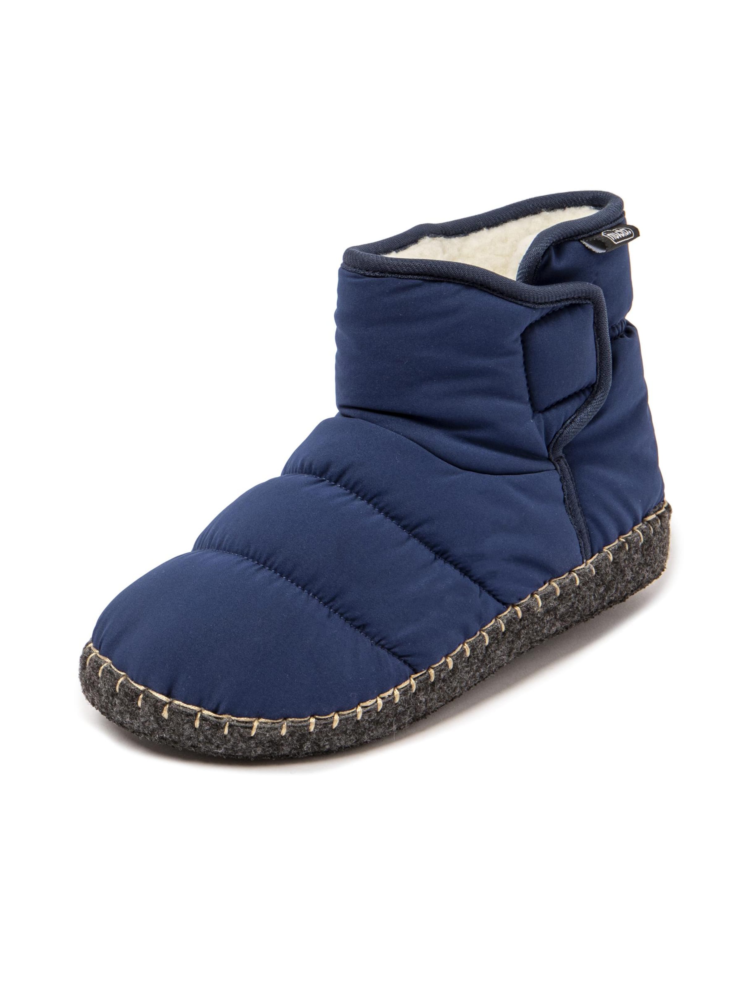 Nuvola. - Zapatillas de casa 'Boot Road' en azul