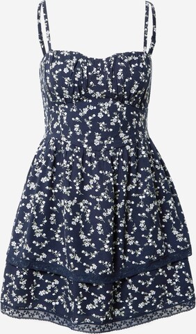 Robe HOLLISTER en bleu : devant