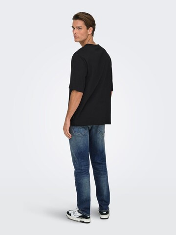 T-Shirt 'ONSRobby' Only & Sons en noir