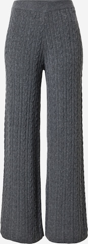 GUESS Zvonové kalhoty Kalhoty – šedá: přední strana
