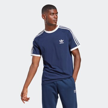 ADIDAS ORIGINALS Shirt 'Adicolor Classics' in Blauw: voorkant