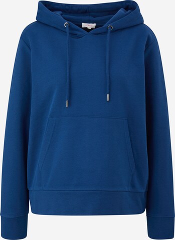 s.Oliver Sweatshirt in Blauw: voorkant