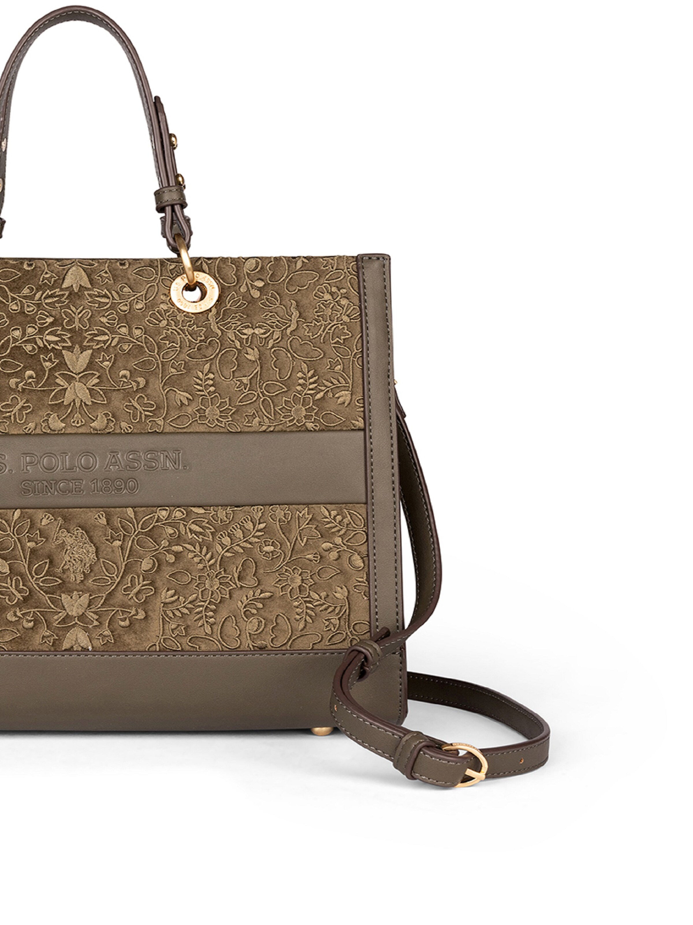 Borsa a mano di U.S. POLO ASSN. in marrone