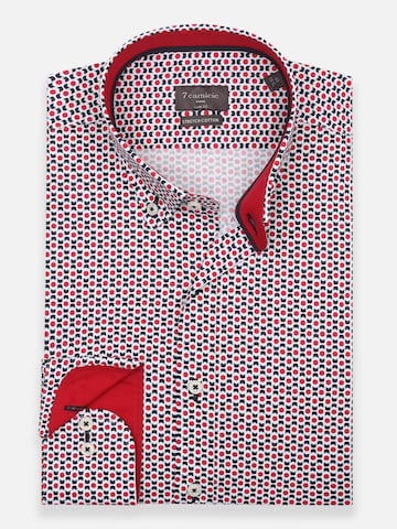 7Camicie Slim Fit Businesshemd 'Leonardo'‌‌‌ in Weiß