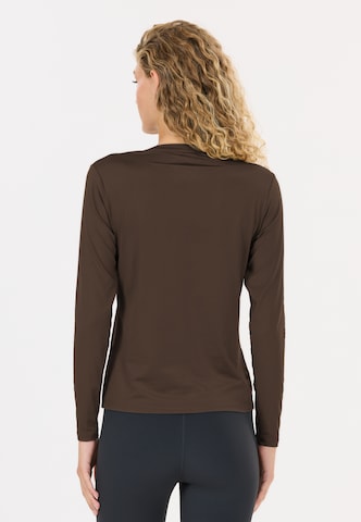 Athlecia Performance shirt 'Almi V2' in Brown