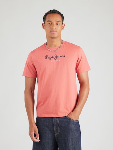 Pepe Jeans Μπλουζάκι 'EGGO N' σε κόκκινο: μπροστά