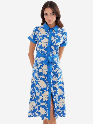 Bigdart - Vestidos camiseiros em azul