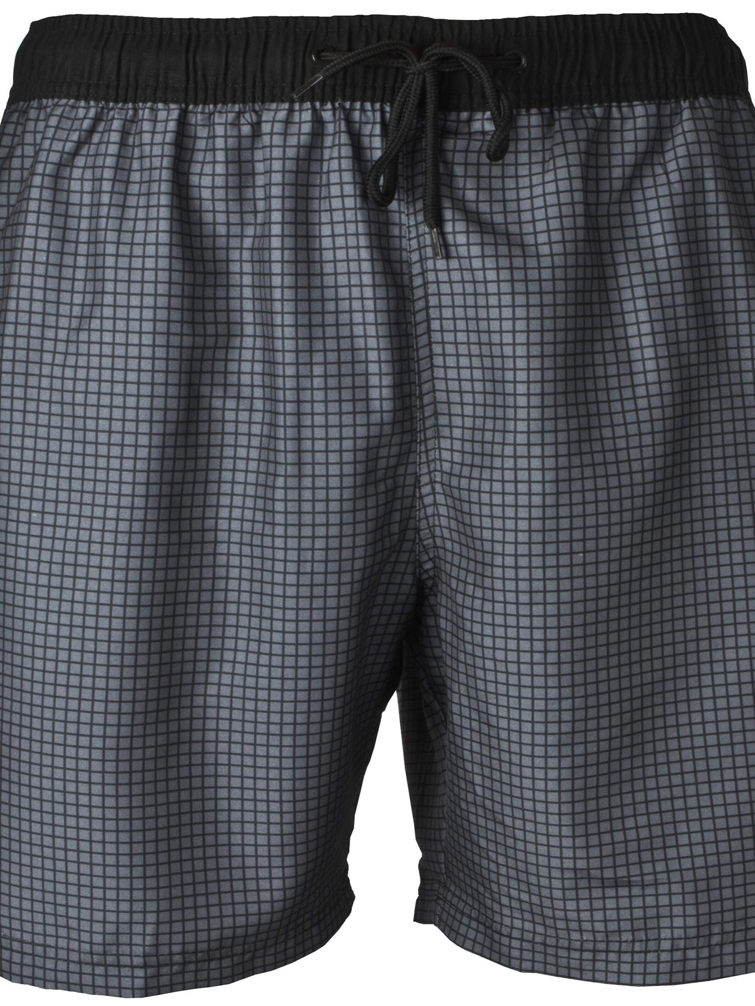Guggen Mountain Swimming shorts 'Boardshorts Style 6' in Grey