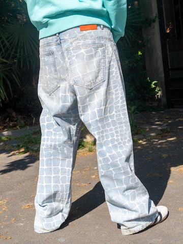 Loosefit Jean 'Crocodile' BLUE SKY INN en bleu