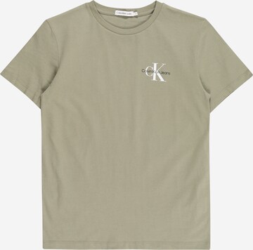 Calvin Klein Jeans T-Shirt in Grün: front