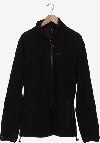 Schöffel Sweatshirt & Zip-Up Hoodie in XXXL in Black: front