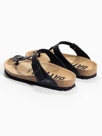 Bayton T-bar sandals 'Mercure' in Black