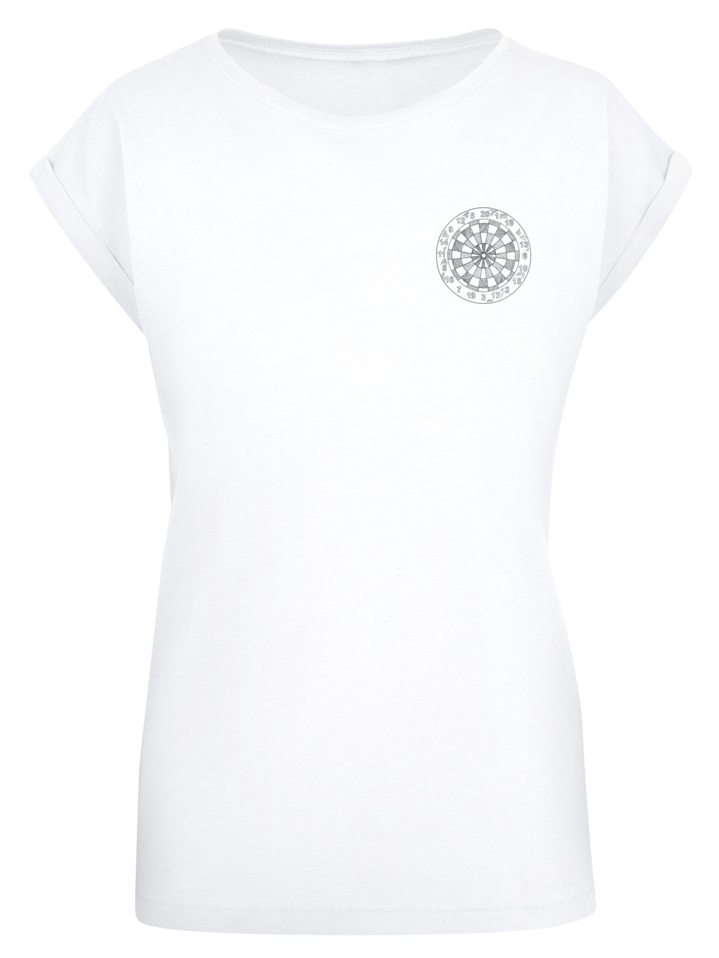 T-shirt F4NT4STIC en blanc : devant