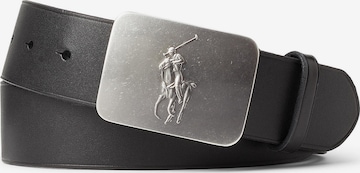Polo Ralph Lauren Pasek 'VACCHETTA' w kolorze czarny: przód