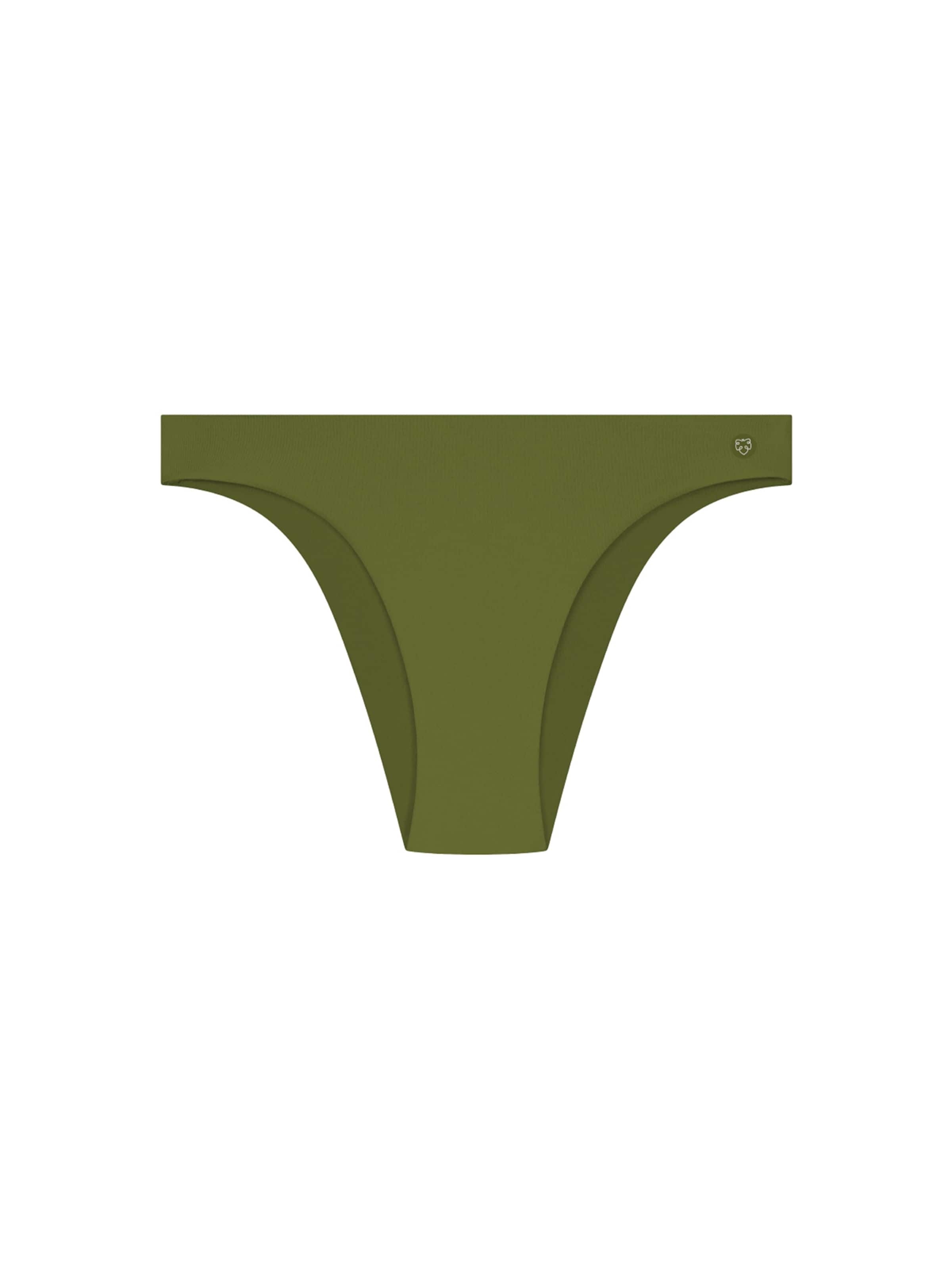A-dam Bikinihose 'Bottom' in oliv, Produktansicht