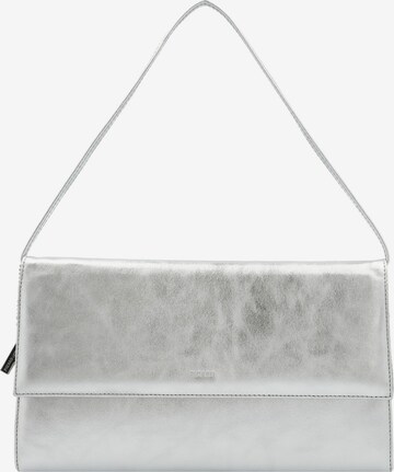 Picard Clutch 'Auguri' in Silver: front