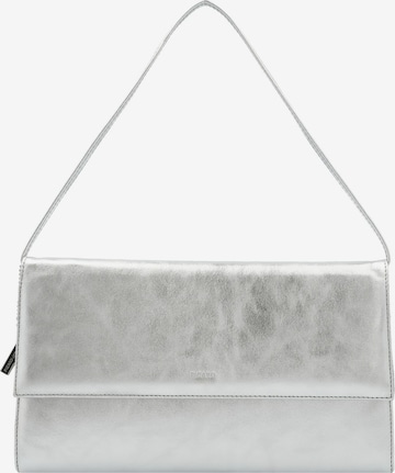 Picard Clutch 'Auguri' in Silver: front