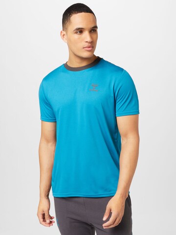 Hummel Functioneel shirt 'STALTIC' in Blauw: voorkant