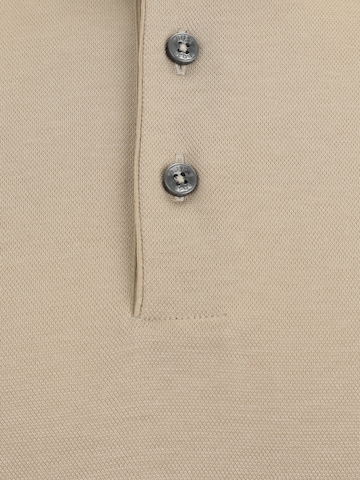 BOSS Black Tričko 'H-Press 57' – béžová