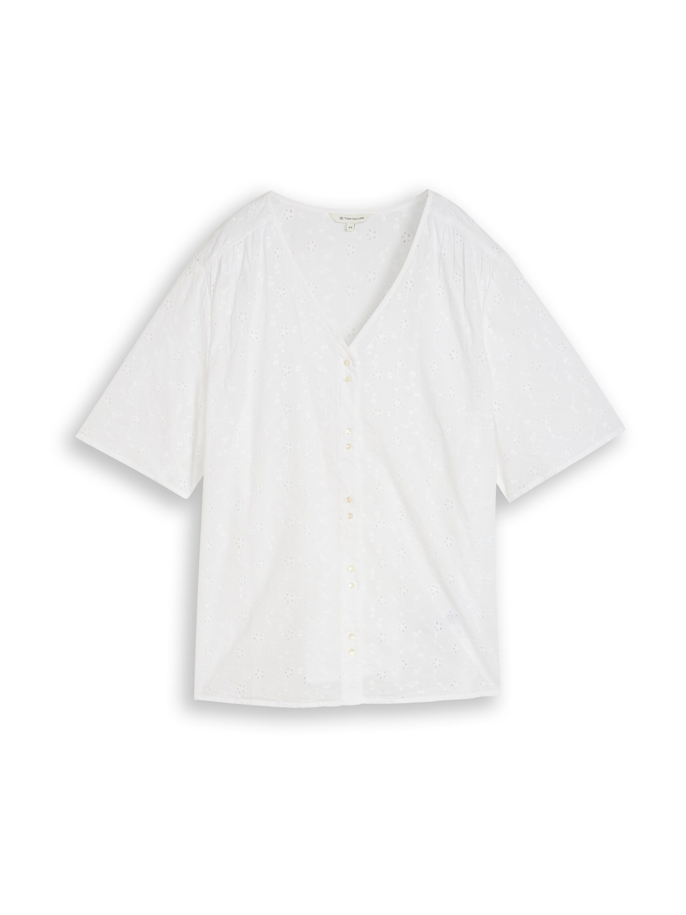 Camicia da donna di Tom Tailor Women + in bianco: frontale