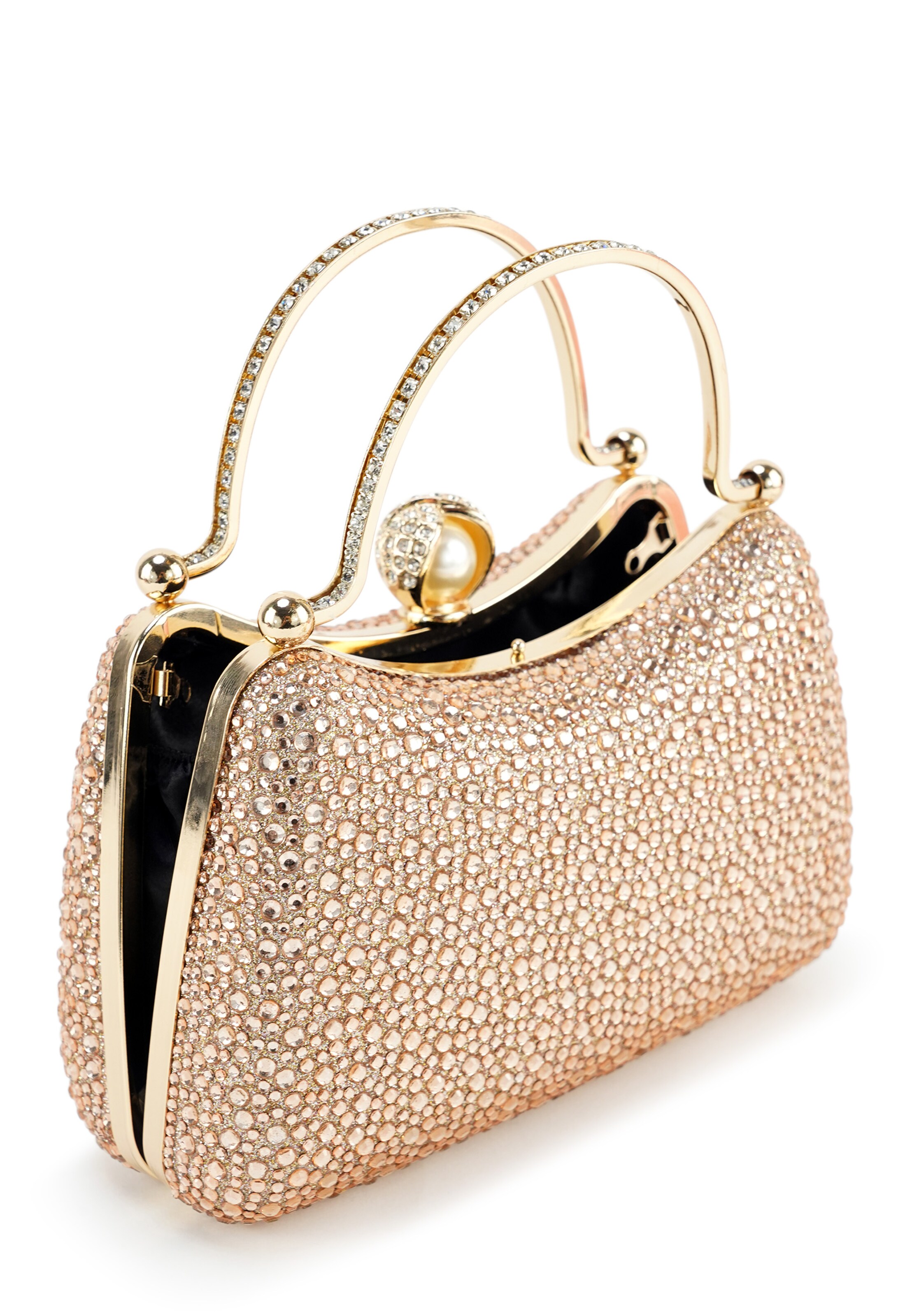 HARPA Clutch 'ORALEI' in Gold