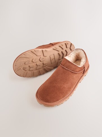 Pantoufle Next en marron