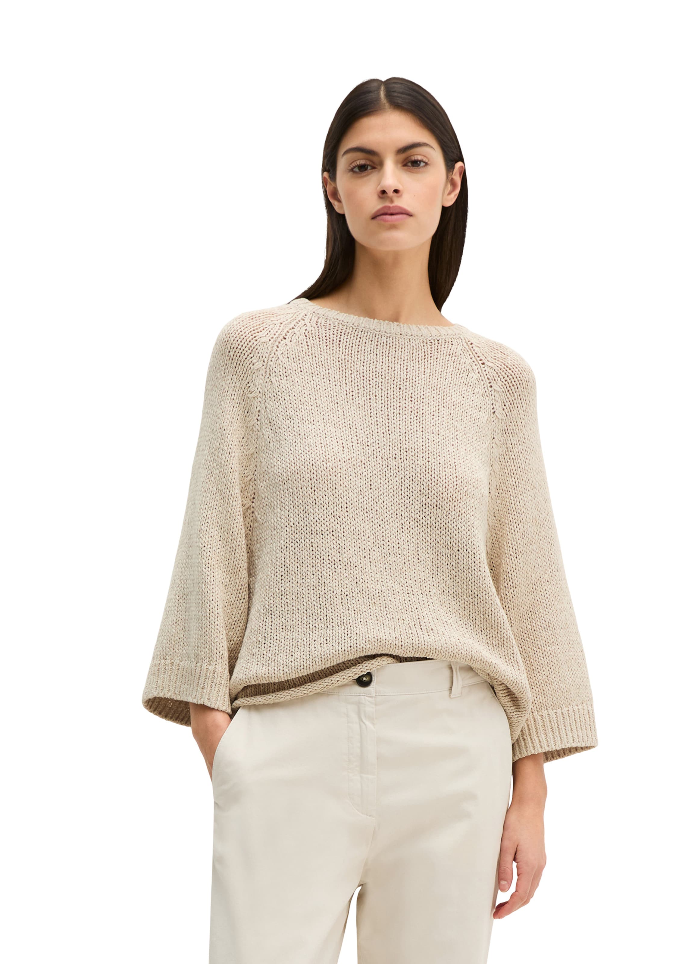 Pull-over Marc O'Polo en gris : devant