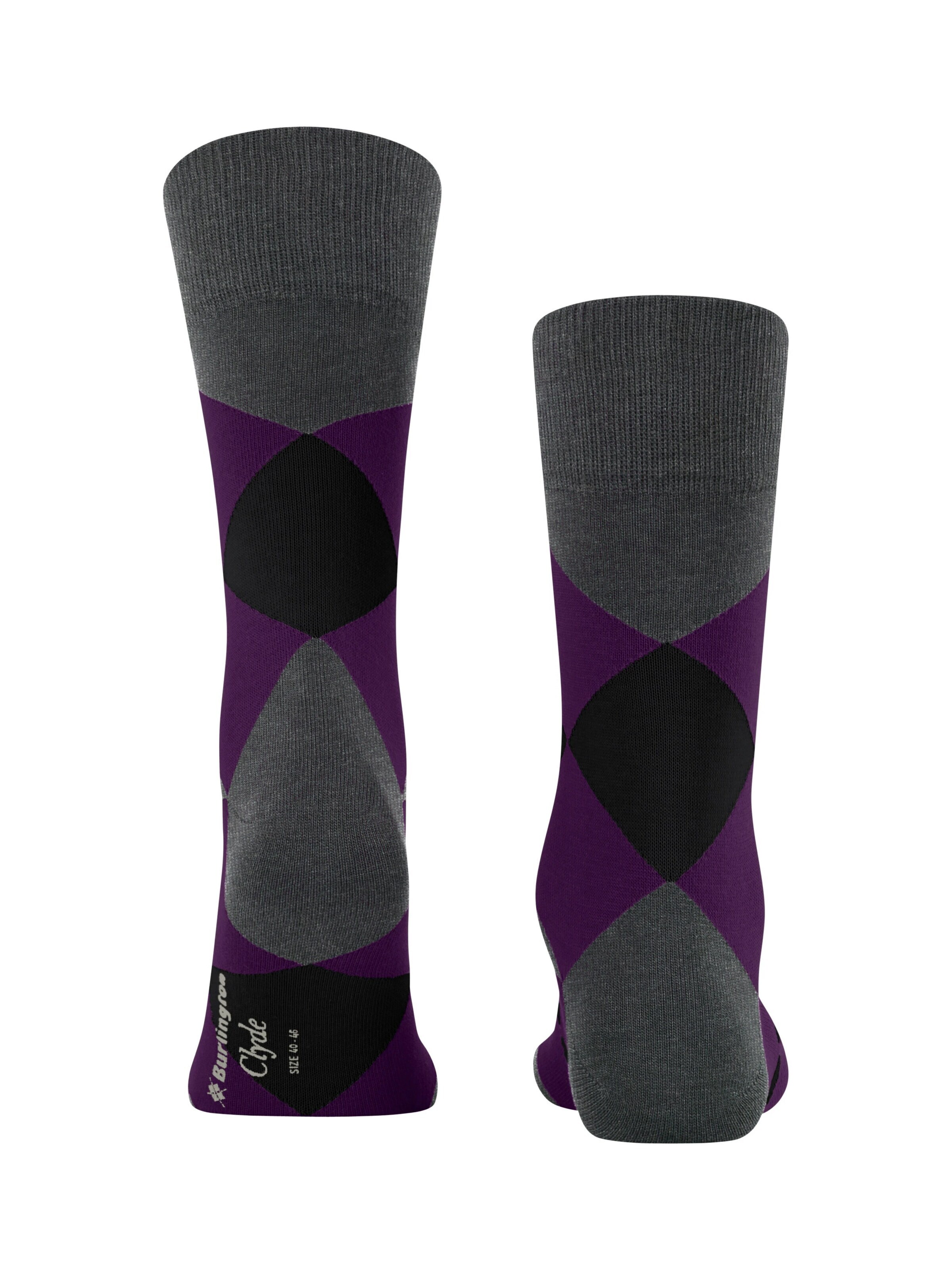 BURLINGTON Socks 'Clyde' in Grey